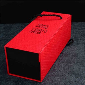 Großhandel maßgeschneiderte Design drucken Karton Papier Geschenk Lagerung faltbare magnetische Verpackung Box mit Magnet